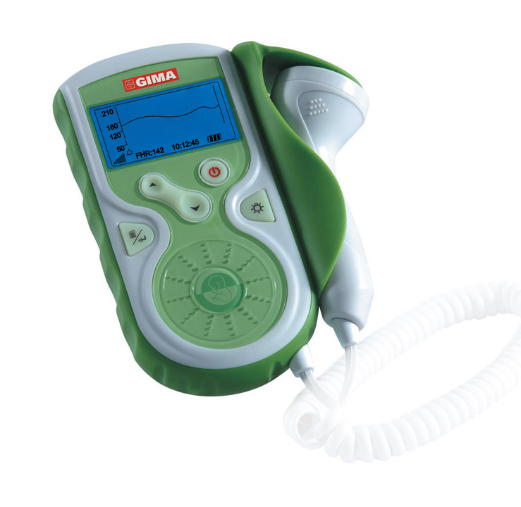 BABY SOUND GIMA FOETAL DOPPLER - with display and interchangeable 1MHz probe