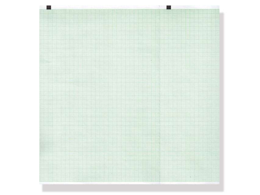 ECG THERMAL PAPER PACK - 210 x 140 mm - green grid