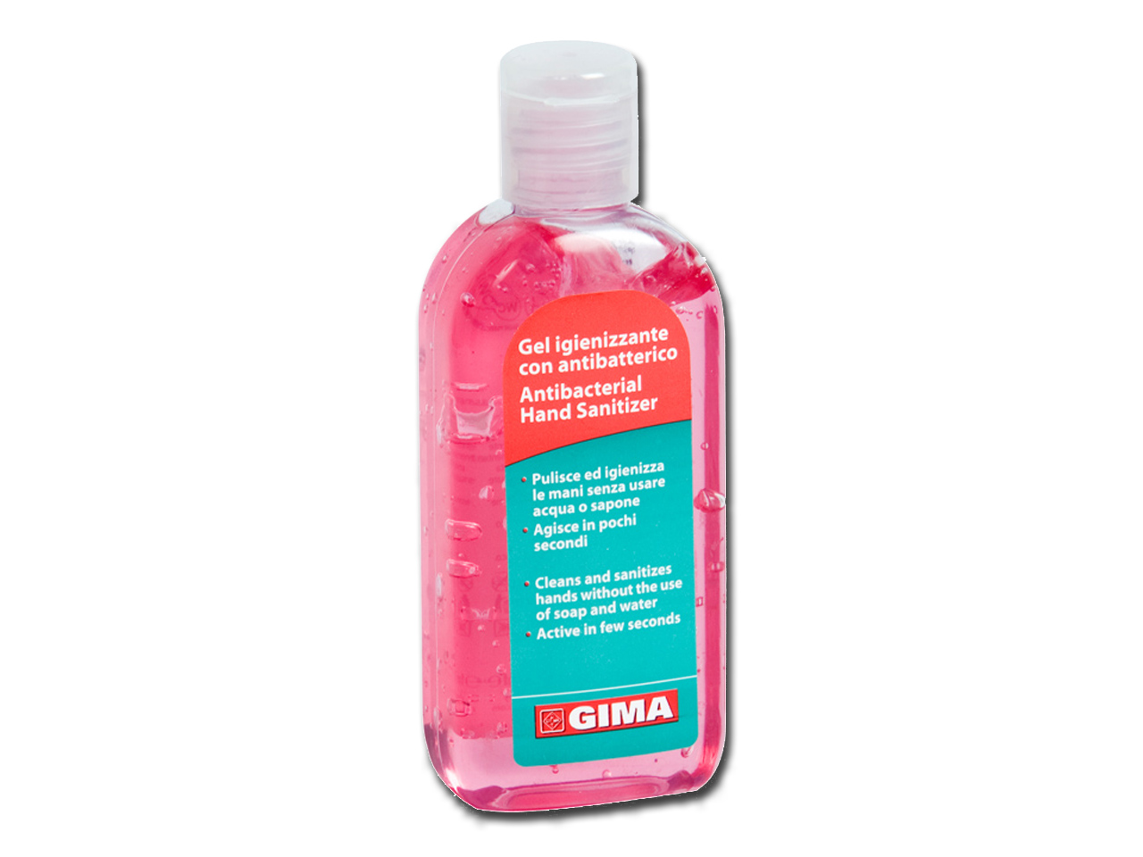 ANTIBACTERIAL HAND CLEANING GEL - 85 ml - red strawberry