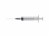 SYRINGES 3 PIECES with needle 22G centric LC - 5 ml