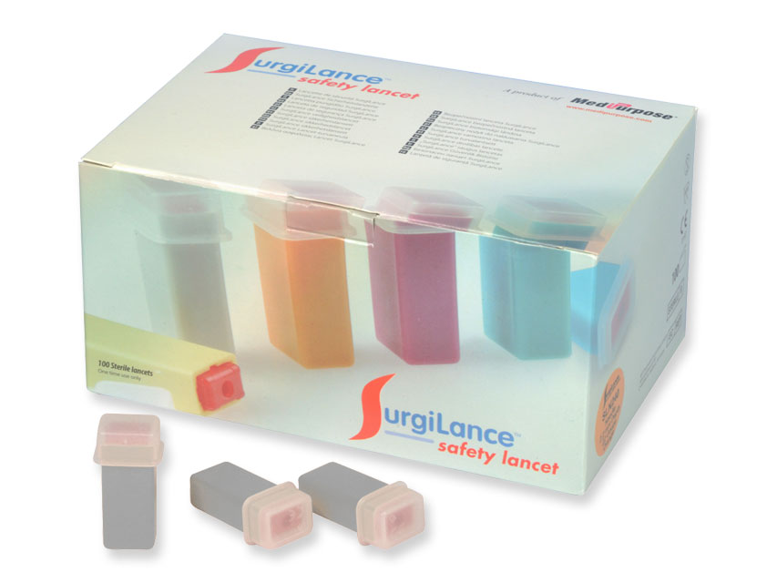 ONE-STEP NEEDLE G22 - automatic lancets