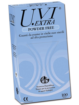 VINYL GLOVES - powder free - medium