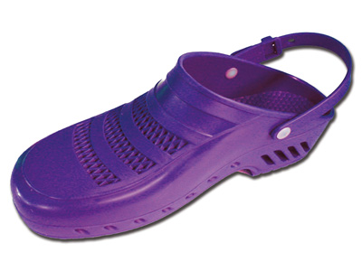 ZOCCOLI PROFESSIONALI GIMA - con cinturino e fori  purple 37-38