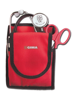GIMA FLAT HOLSTER - empty - red