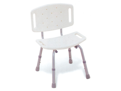 SHOWER CHAIR - with backrest