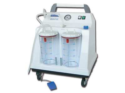 TOBI HOSPITAL SUCTION ASPIRATOR - 2x4l - 230V - with footswitch