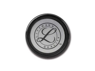 DIAPHRAGM+RETAINING RING - for Classic II, Select, Master classic, Cardio III (large side) - black