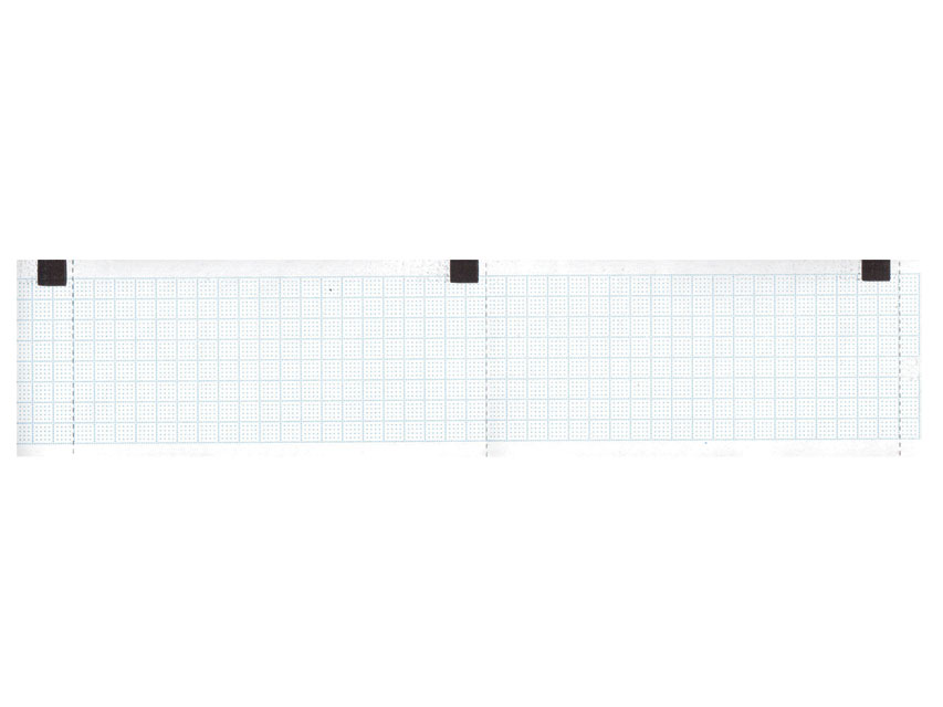 ECG THERMAL PAPER ROLL - 50 mm x 30 m - blue grid