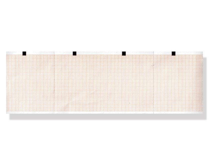 ECG THERMAL PAPER PACK - 90 x 70 mm - orange grid