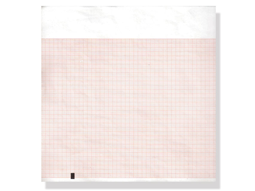 ECG THERMAL PAPER PACK - 210 x 300 mm - orange grid