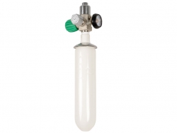 OXYGEN CYLINDERS - with UNI integrated pressure reducer - 0.5 l