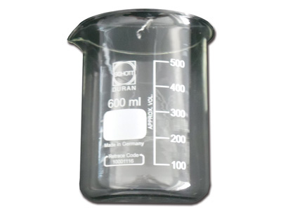 GLASS BEAKER 600 ml