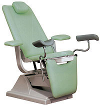 GYNEX GYNAECOLOGICAL CHAIR - metal apricot